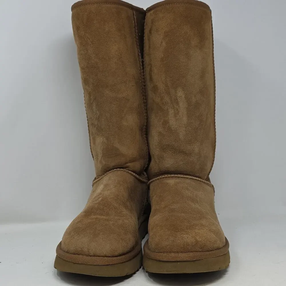 UGG Classic Tall II Tan Suede Women's Boots Size 10